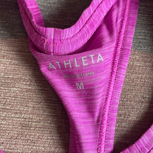 (2) Athleta High Neck Chi Women's Racerback Tank Top - Picture 13 of 15